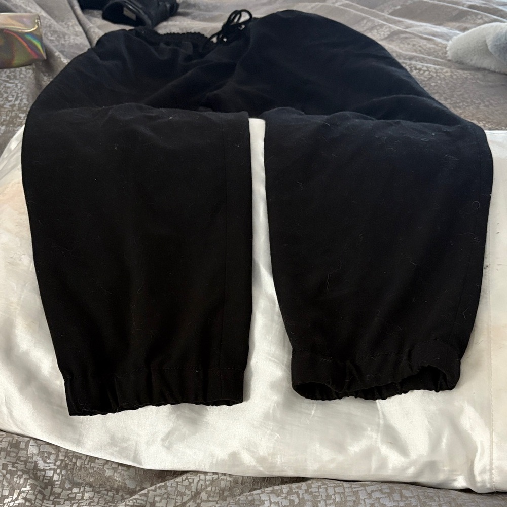 Michael Kors Black Drawstring Pants - Picture 4 of 4